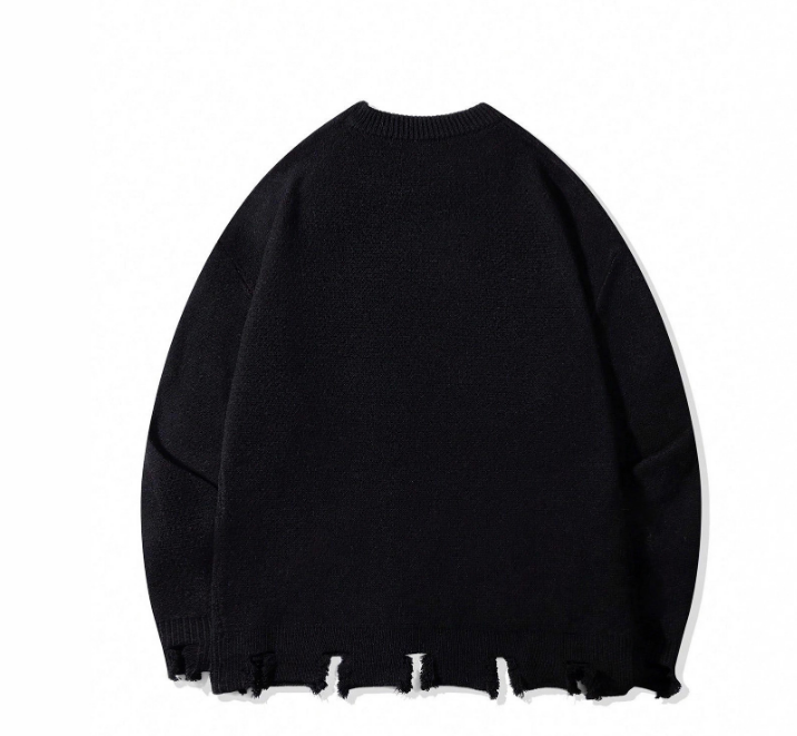 Letter loose sweater for men