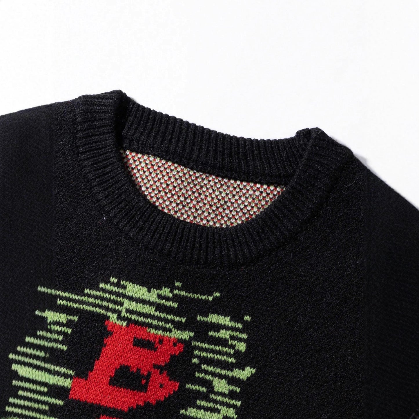 Letter loose sweater for men