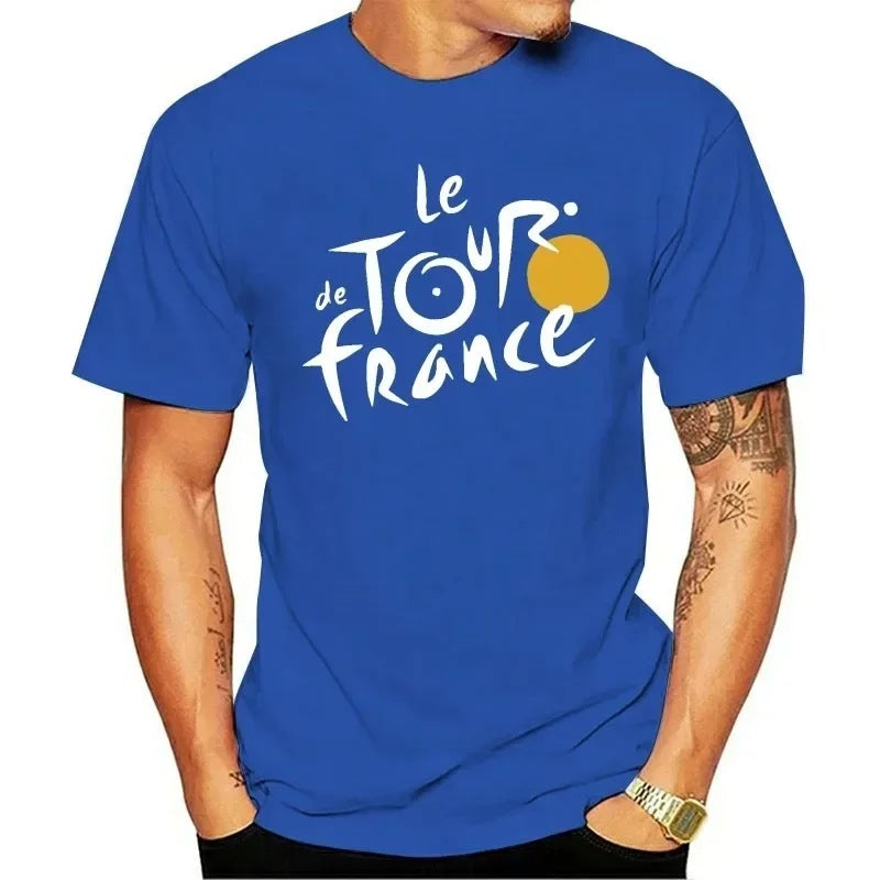 le tour de franceS T Shirts Women Men Bicycle Cycling Jersey