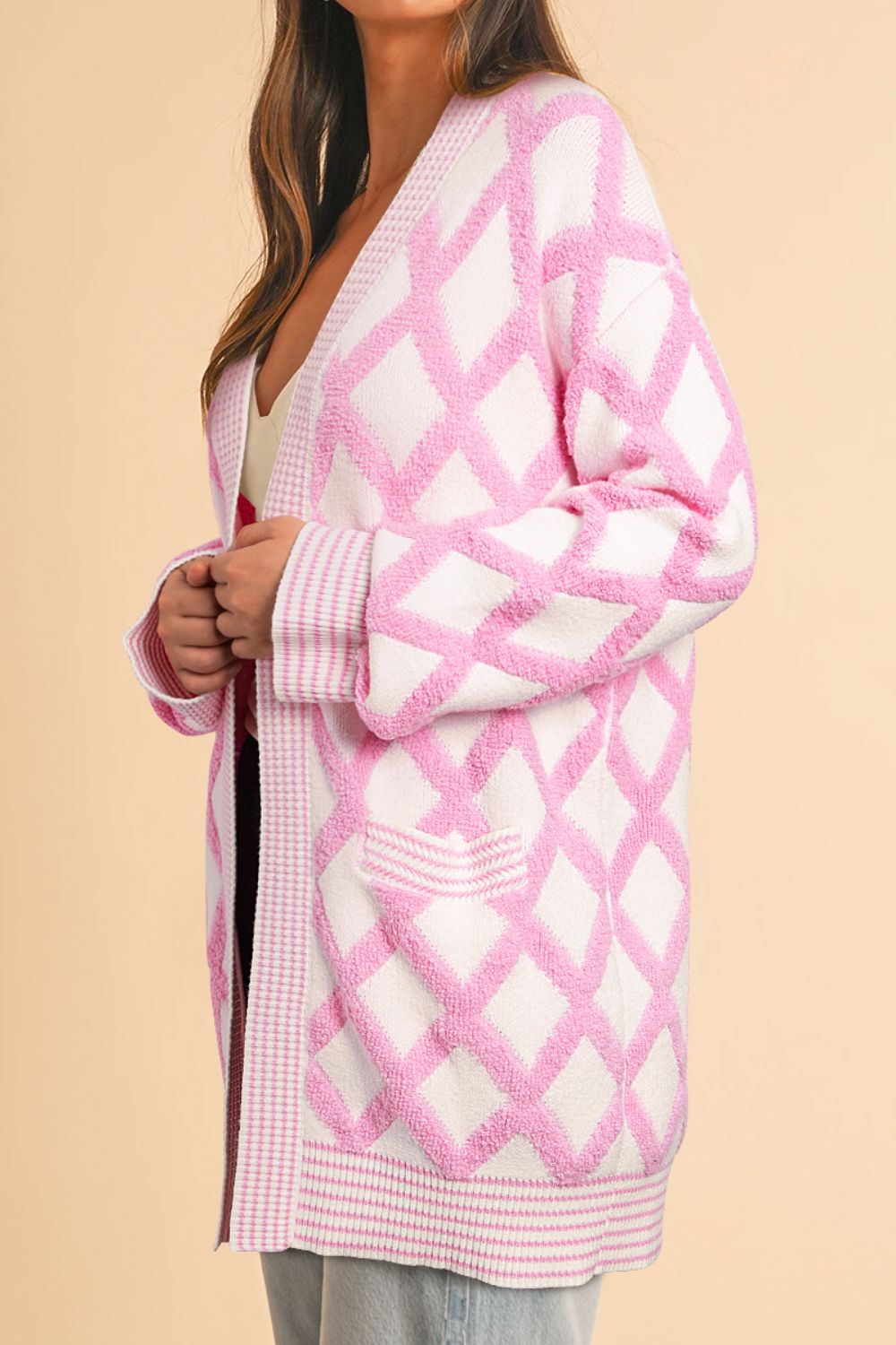 Sweater Open Long Sleeve Cardigan