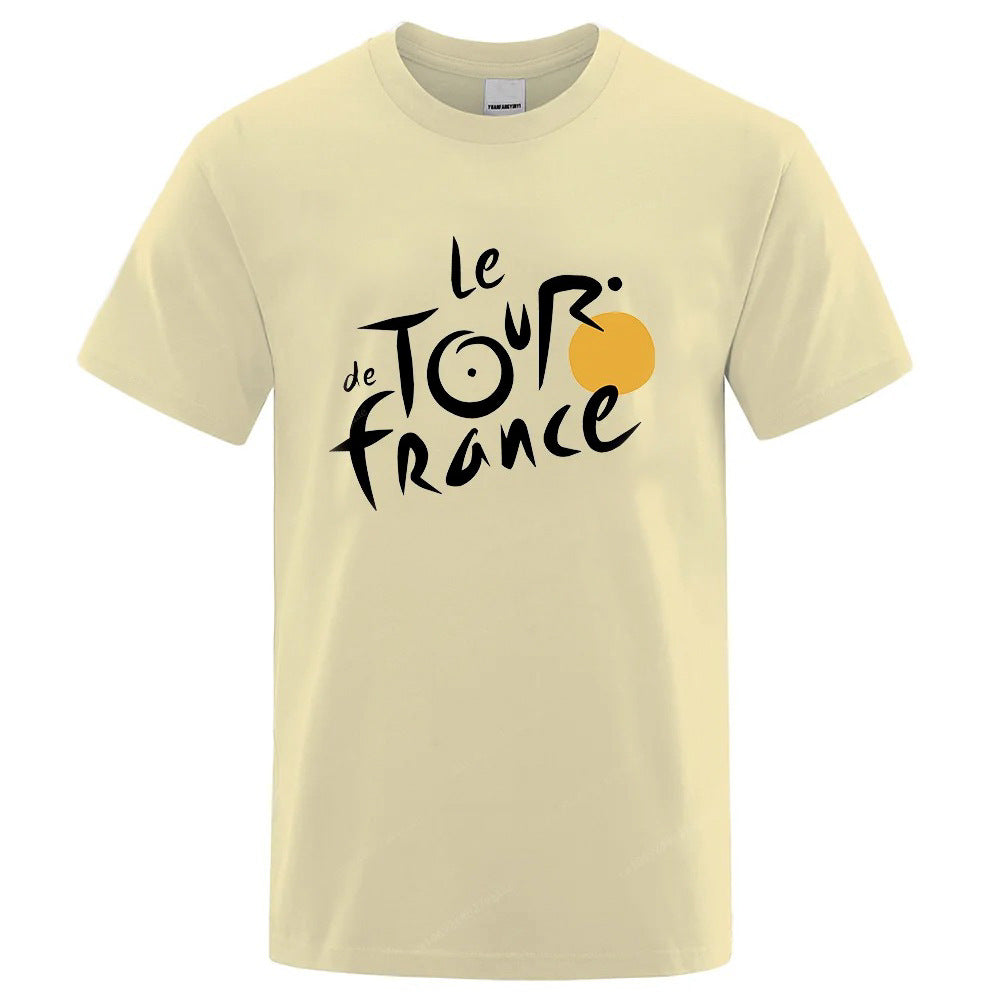 le tour de franceS T Shirts Women Men Bicycle Cycling Jersey