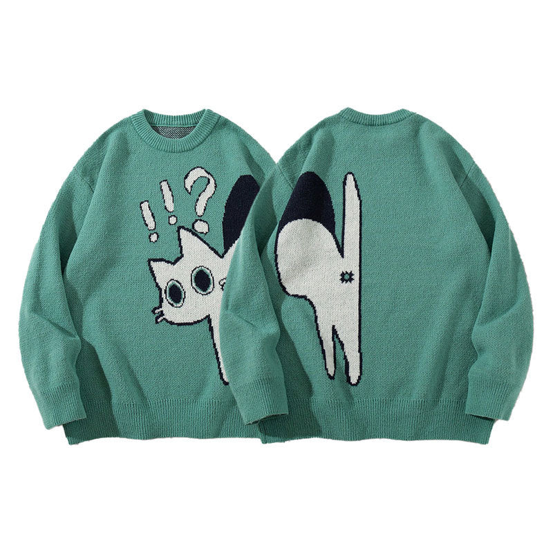 Cartoon sweater for men