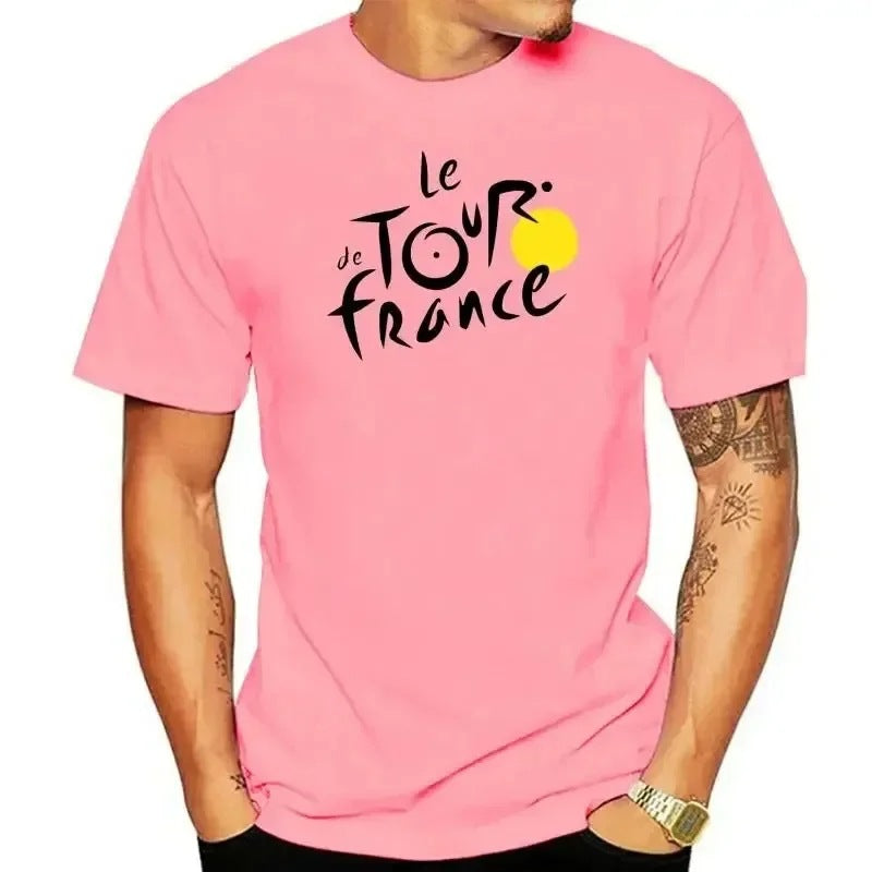 le tour de franceS T Shirts Women Men Bicycle Cycling Jersey