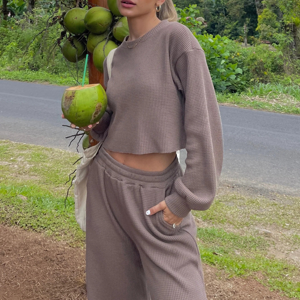 Women’s Casual Two-Piece Hoodie Set