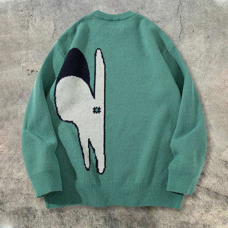 Cartoon sweater for men