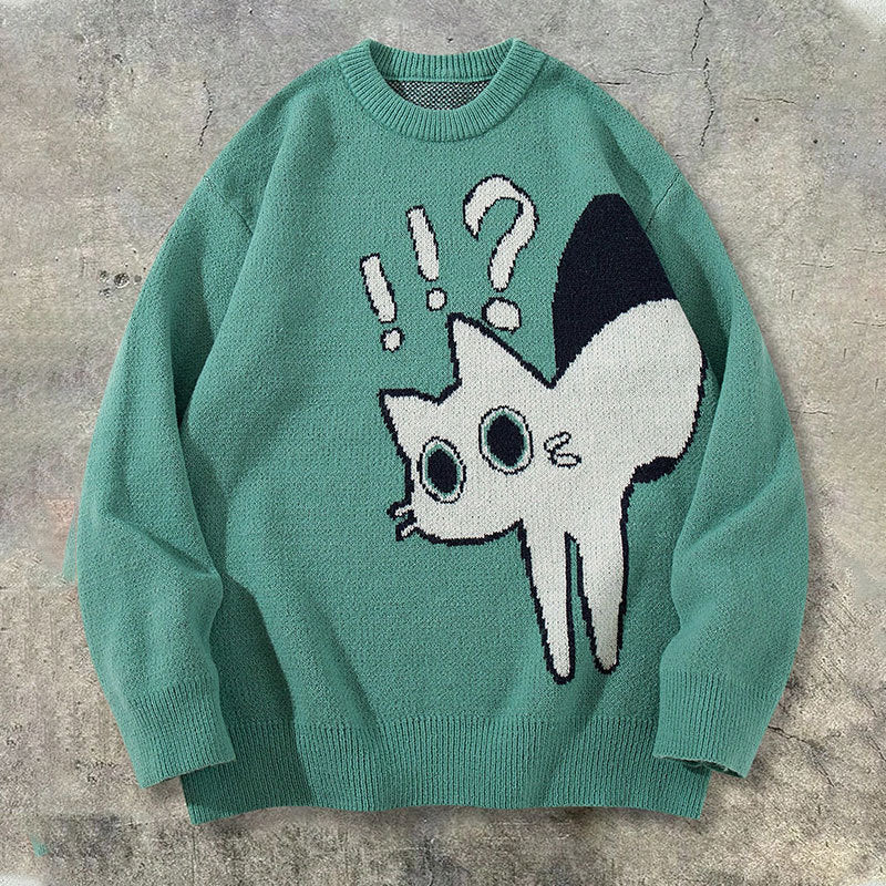 Cartoon sweater for men