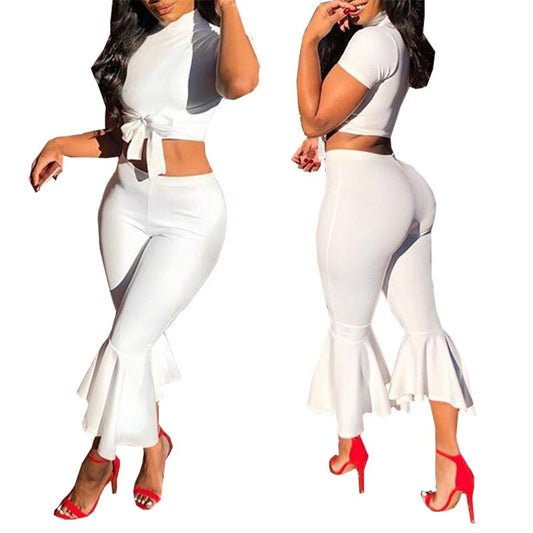 2 Piece Top + Pant Set gives you style without the heavy layers.