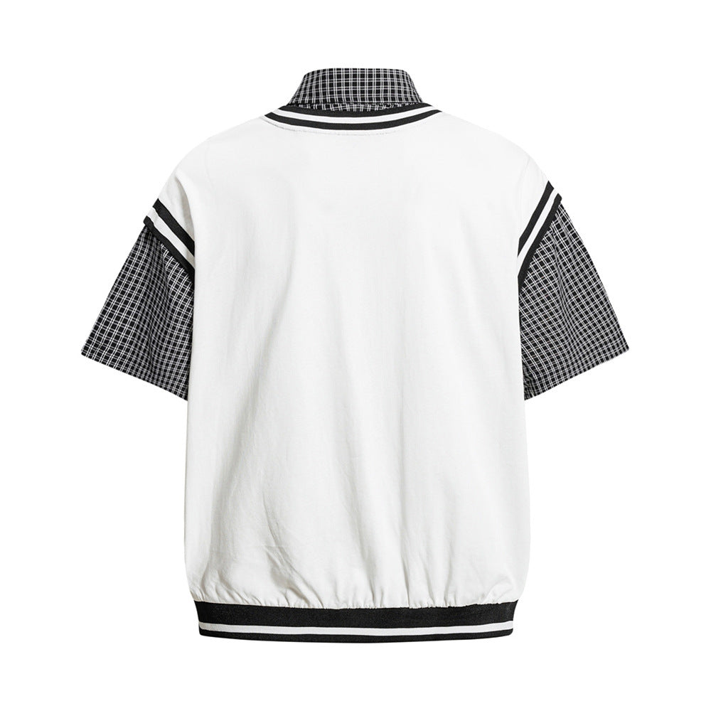 Men 2 in 1 polo shirts