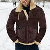 Men Liu Ming Trending Winter Thick Warm Zipper Fleece Jacket
